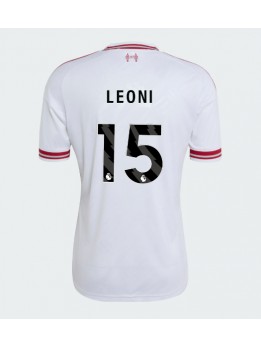 Moški Nogometna dresi replika Liverpool Giovanni Leoni #15 Gostujoči 2026-27 Kratek rokav Moški Nogometna dresi replika Liverpool Giovanni Leoni #15 Gostujoči 2026-27 Kratek rokav